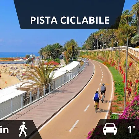 Mare - Ciclabile Giardino E Parcheggio Gratuito דירה *